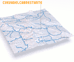 3d view of Cueva del Cabrestante