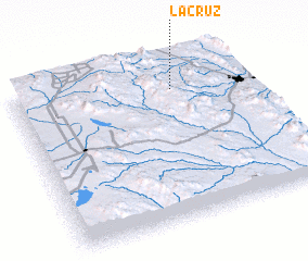 3d view of La Cruz