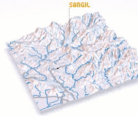 3d view of San Gil