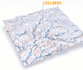 3d view of Los Lobos