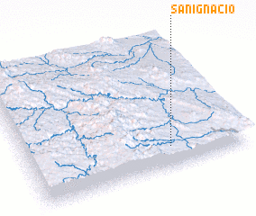 3d view of San Ignacio