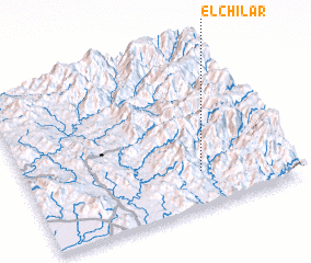 3d view of El Chilar