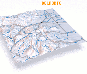 3d view of Del Norte