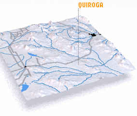 3d view of Quiroga