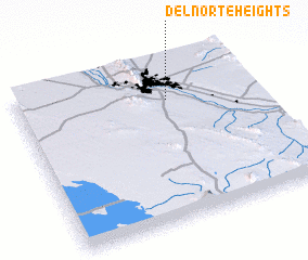 3d view of Del Norte Heights