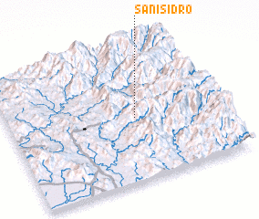 3d view of San Isidro