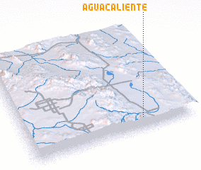 Agua Caliente (mexico) Map - Nona.net