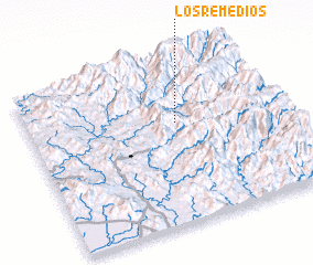 3d view of Los Remedios