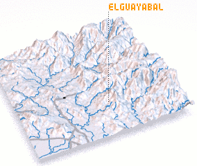 3d view of El Guayabal