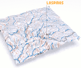 3d view of Los Pinos