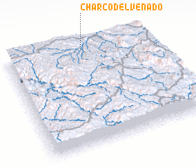 3d view of Charco del Venado