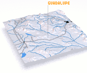 3d view of Guadalupe
