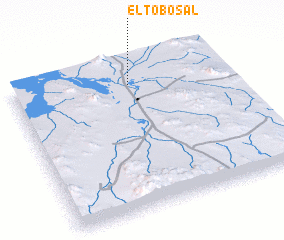 3d view of El Tobosal