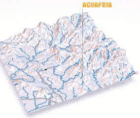 3d view of Agua Fría