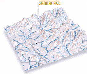 3d view of San Rafael