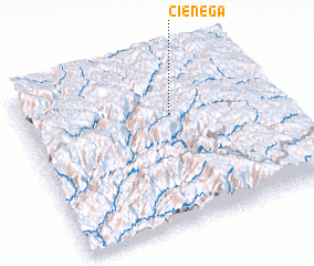 3d view of Ciénega