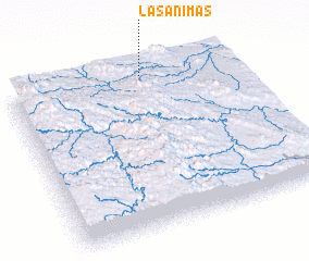 3d view of Las Ánimas