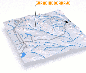 3d view of Gurachic de Abajo