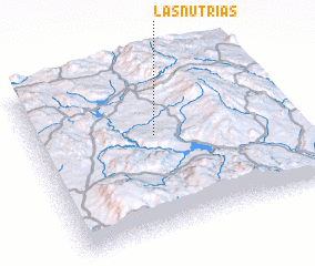 3d view of Las Nutrias