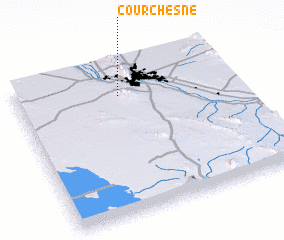 3d view of Courchesne