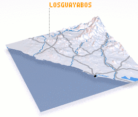 3d view of Los Guayabos