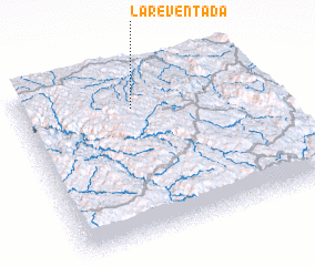 3d view of La Reventada