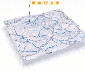 3d view of Cueva de Olguir