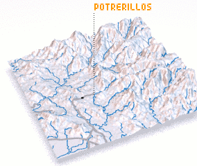 3d view of Potrerillos