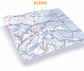 3d view of Alpine