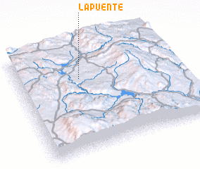 3d view of La Puente