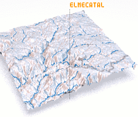 3d view of El Mecatal