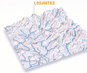 3d view of Los Jiotes