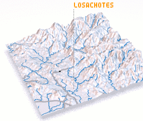 3d view of Los Achotes