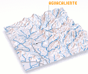 3d view of Agua Caliente