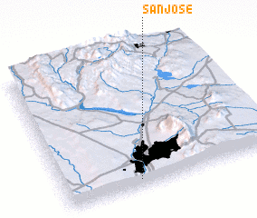 3d view of San Jose