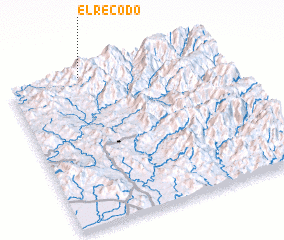 3d view of El Recodo