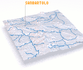 3d view of San Bartolo