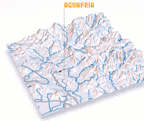 3d view of Agua Fría