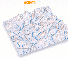 3d view of Achota