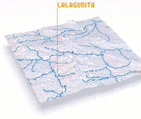 3d view of La Lagunita