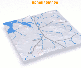 3d view of Vado de Piedra