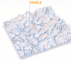 3d view of Cosalá