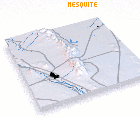 3d view of Mesquite