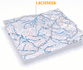 3d view of La Ciénega