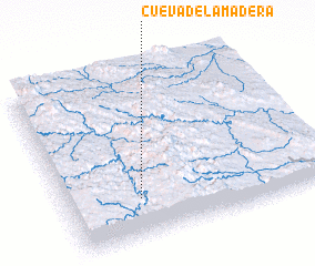 3d view of Cueva de la Madera