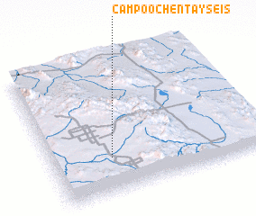 3d view of Campo Ochenta y Seis