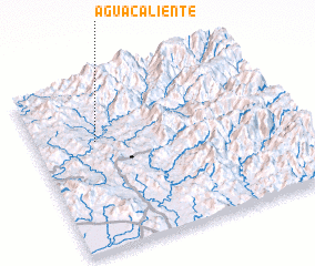 3d view of Agua Caliente