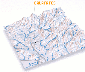 3d view of Calafates