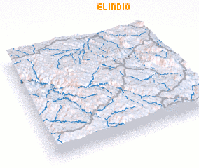 3d view of El Indio
