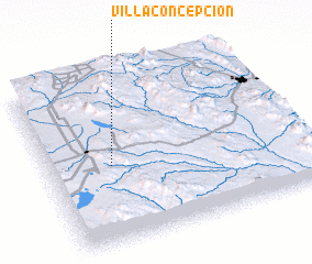 3d view of Villa Concepción